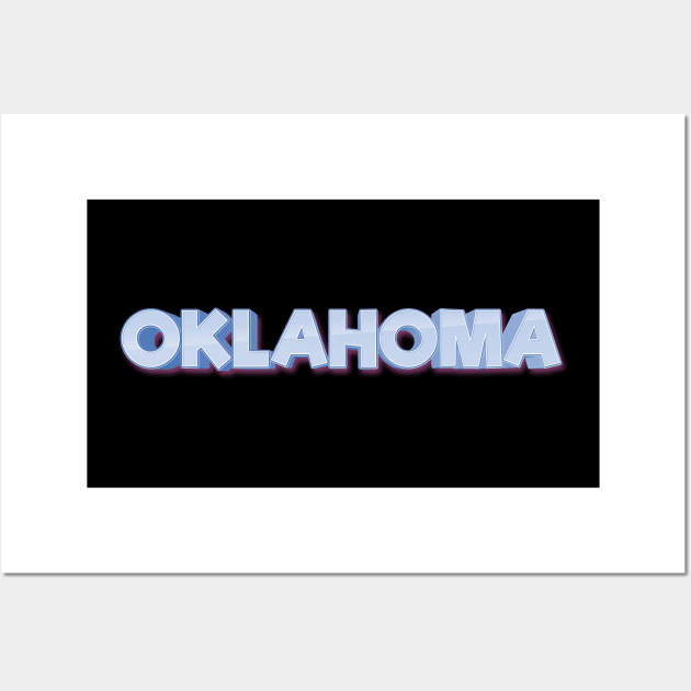 Oklahoma Wall Art by ProjectX23Red